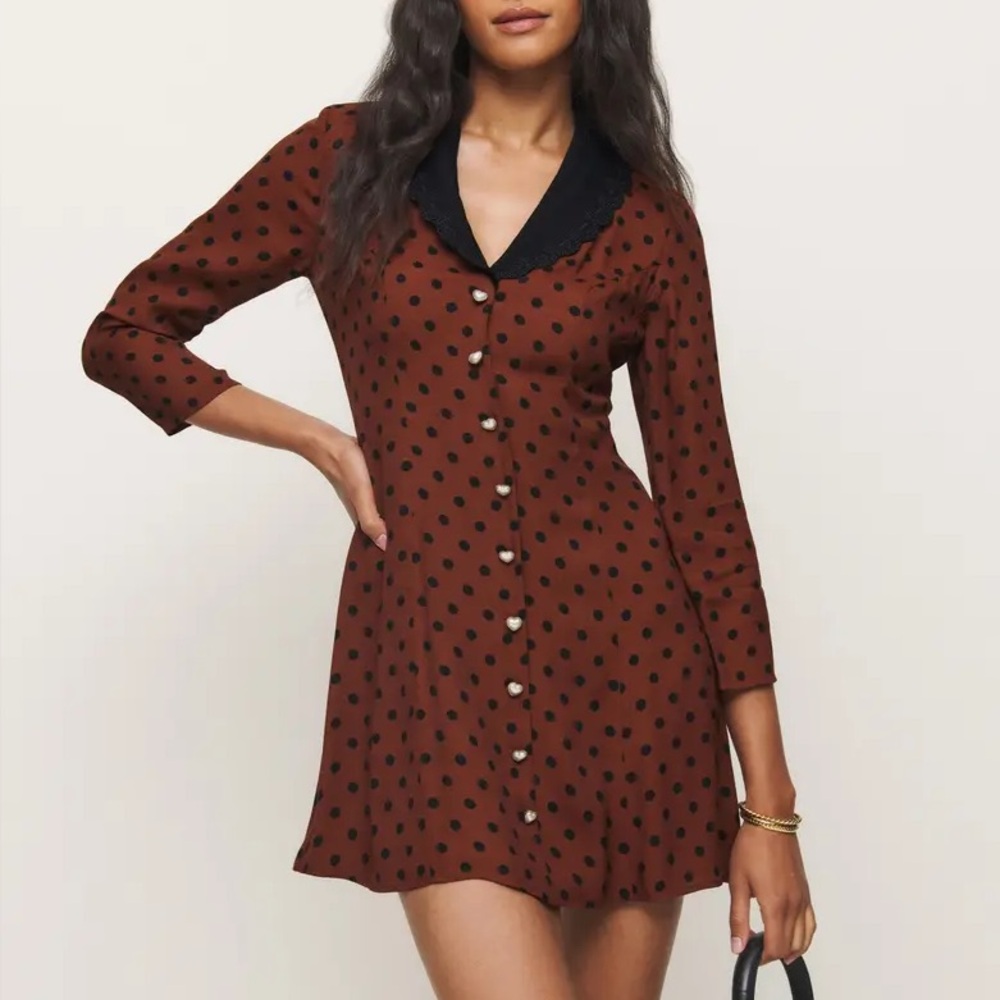 Reformation Galene Mini Dress